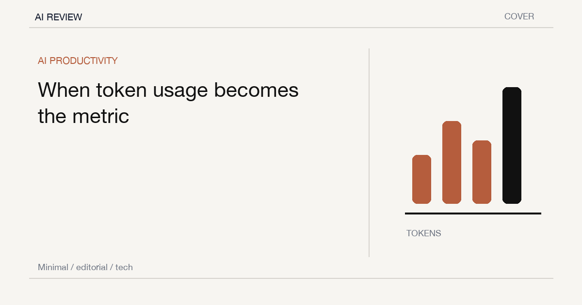 Meta's Internal Token Leaderboard Exposes an AI Productivity Problem Few Companies Want to Admit
